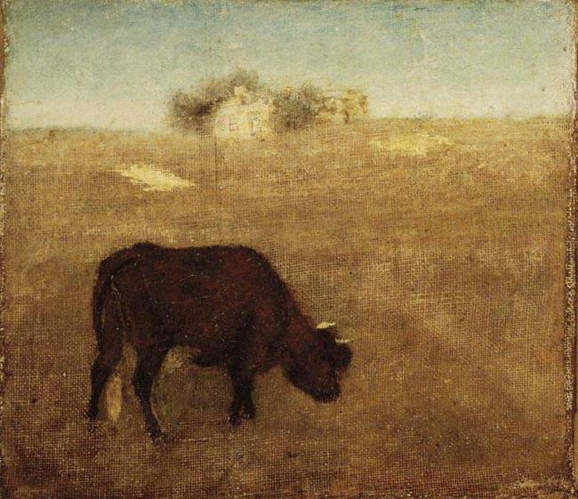 Albert Pinkham Ryder Evening Glow, The Old Red Cow oil painting image